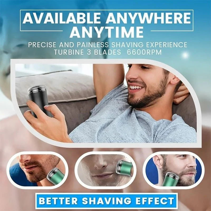 Waterproof Pocket Size Washable Electric Razor