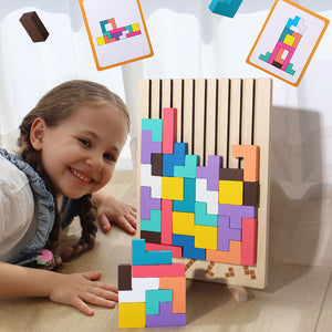Wooden Stacking Puzzle Toy