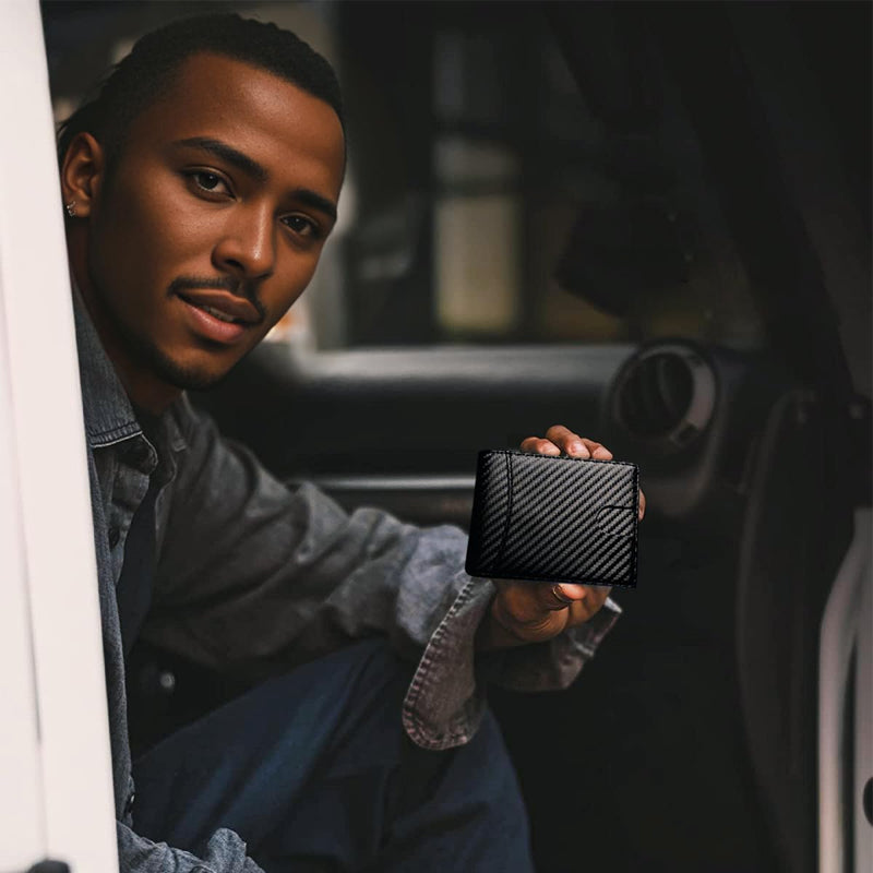 🎁Genuine Leather Anti-theft Swipe Card Holder