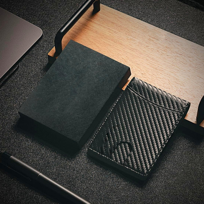 🎁Genuine Leather Anti-theft Swipe Card Holder