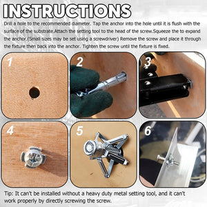 💥67% OFF💥🔩Expansion Screw Petal Nut