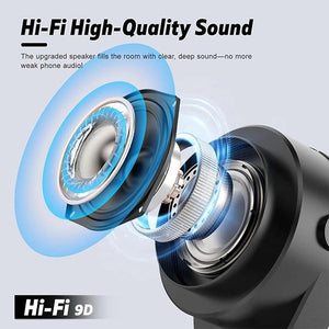 4-In-1 360° Rotating Bluetooth Speaker Stand