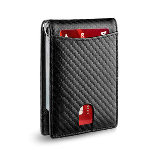 🎁Genuine Leather Anti-theft Swipe Card Holder