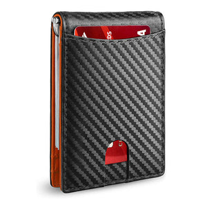 🎁Genuine Leather Anti-theft Swipe Card Holder